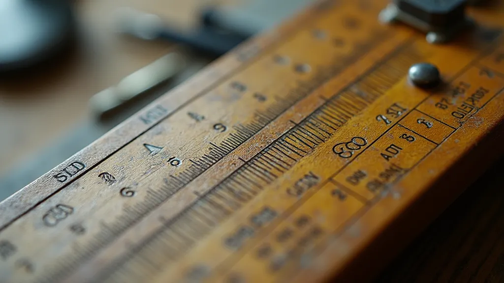 Close-up of a Fuller & Lovell scale