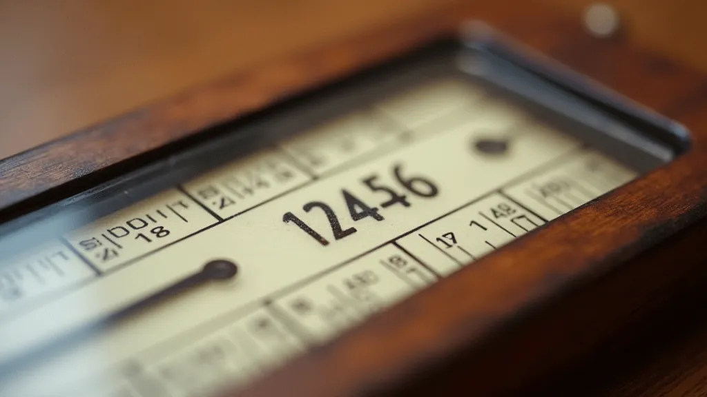 Vintage Keuffel & Esser slide rule serial number