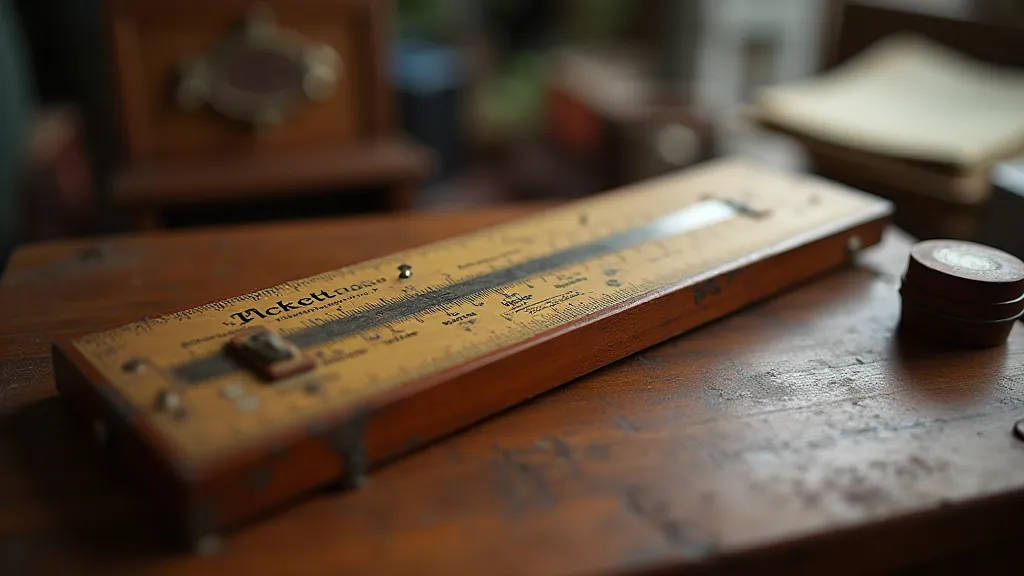 Vintage Pickett Model 1 slide rule