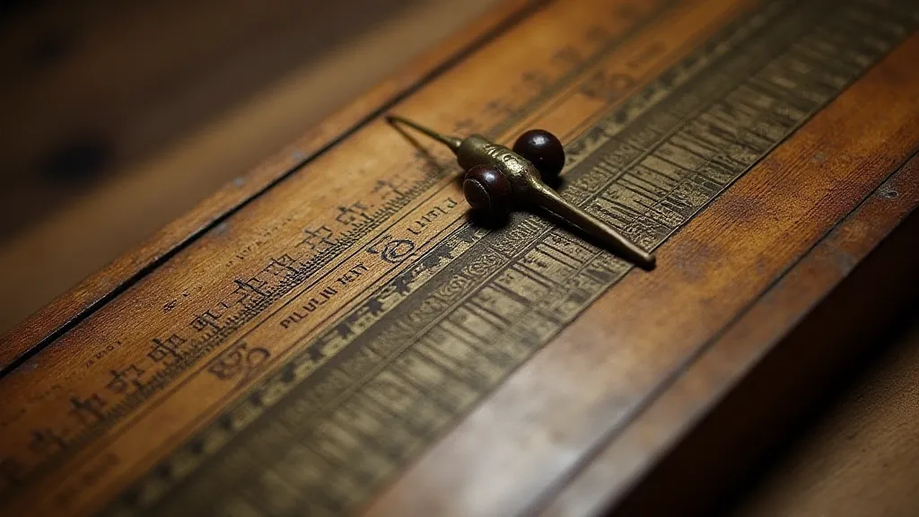 Vintage Pickett slide rule